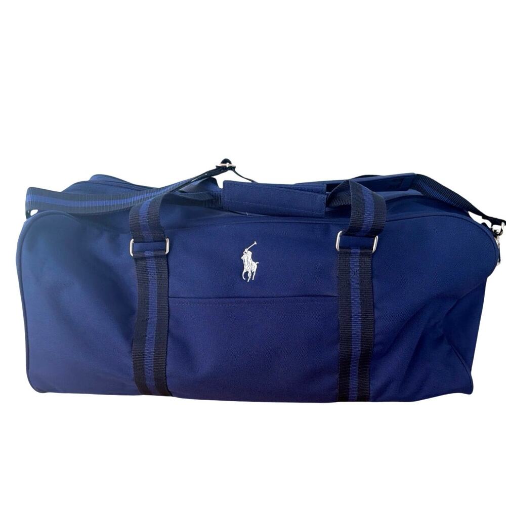 Polo Ralph Lauren navy blue large duffle bag